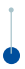 Blue loop icon